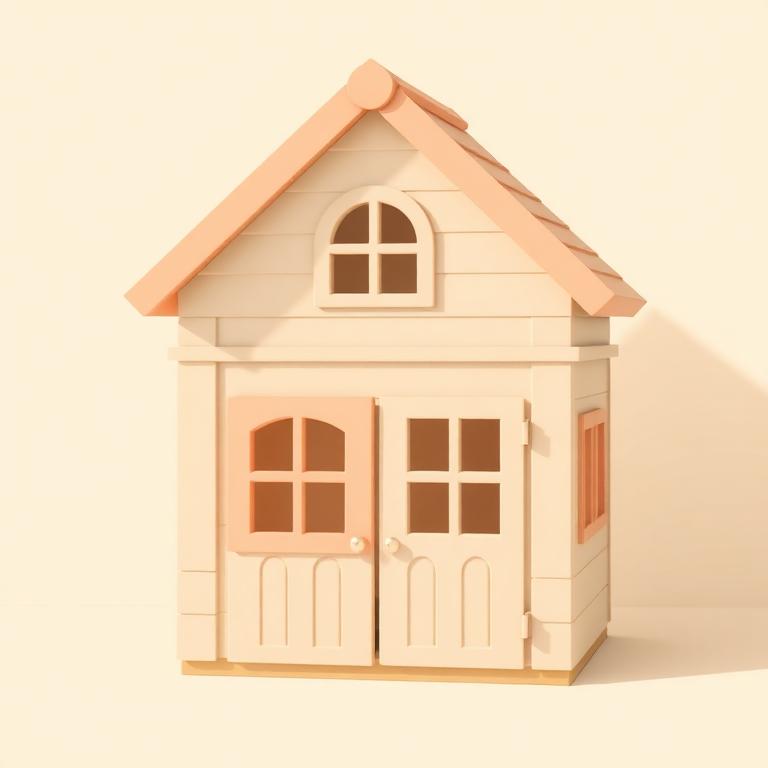 Playhouse Peach Cottage